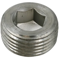 Пробка резьбовая с внутренним шестигранником М14х1,5 DIN 906 нержавеющая сталь А2